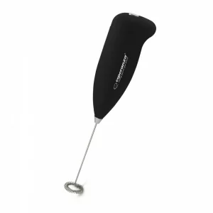 Aparat de spumat lapte electric Esperanza Latte, EKF001K, Negru