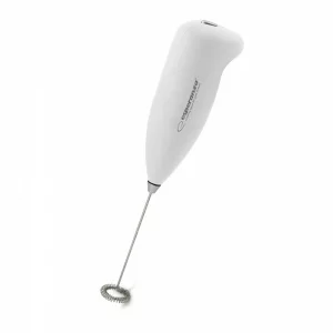 Aparat de spumat lapte electrice Esperanza Latte, EKF001W, Alb
