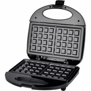 Aparat preparare vafe Esperanza Blueberry, EKT008, 1000W, Negru