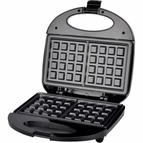 Aparat preparare vafe Esperanza Blueberry, EKT008, 1000W, Negru