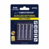 Baterii Alcaline Esperanza, EZB102, AAA, 4 buc, Blister