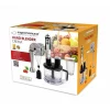Blender Esperanza Crema, EKM004, 800W, 2 trepte, 0.6l, Negru-Argintiu