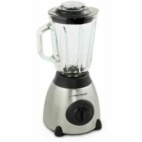 Blender Esperanza Margarita, EKM020, 500W, 1.5l, Negru/Argintiu