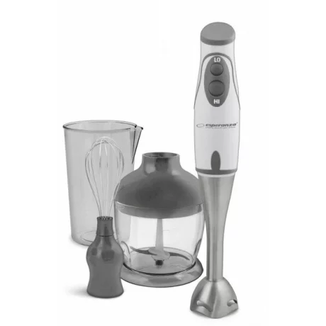 Blender Esperanza Pesto, EKM003E, 450W, bol 0.75l, Alb-Gri