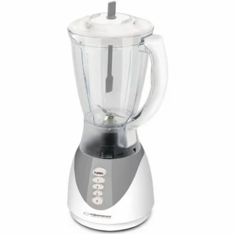 Blender Esperanza Pina Colada, EKM023E, 350 W, 1.5l, Alb/Argintiu