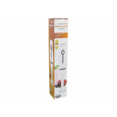 Blender vertical Esperanza Frappe, EKM001K, 250W, Alb/Negru