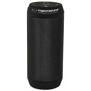 Boxa portabila FM Esperanza Fado, EP133K, radio FM, BT, USB, microSD, 2x3W, 1200mAh, Negru