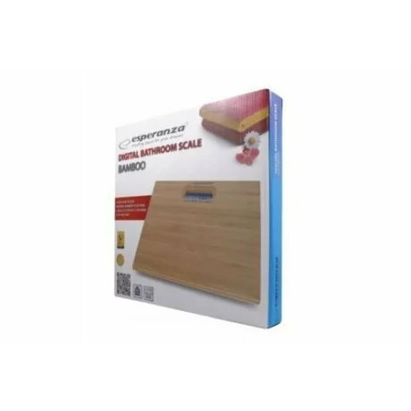 Cantar de baie Esperanza Bamboo EBS012, 180Kg, Maro