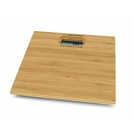 Cantar de baie Esperanza Bamboo EBS012, 180Kg, Maro