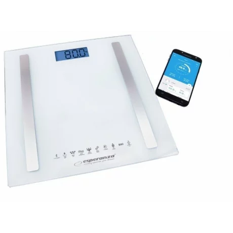 Cantar de baie Esperanza B.FIT, EBS016W, Bluetooth, 8 in1, Alb