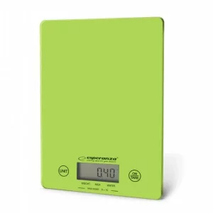 Cantar de bucatarie Esperanza Lemon, EKS002G, max. 5kg, Verde