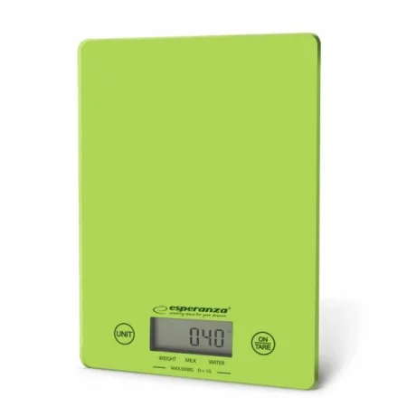 Cantar de bucatarie Esperanza Lemon, EKS002G, max. 5kg, Verde