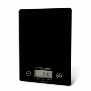 Cantar de bucatarie Esperanza Lemon, EKS002K, max. 5kg, Negru