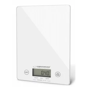 Cantar de bucatarie Esperanza Lemon, EKS002W, max. 5kg, Alb