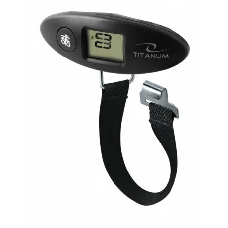 Cantar pentru bagaj Esperanza Backpacker, TTS001, max: 40 kg, Negru