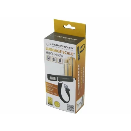 Cantar pentru bagaj Esperanza Hitchhiker, ETS001, max: 50 kg, Negru