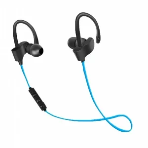 Casti bluetooth cu microfon Esperanza Sport, EH188B, Negru/Albastru