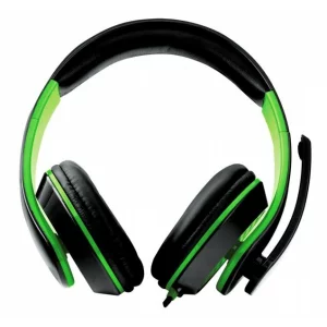 Casti gaming cu microfon Esperanza Condor, EGH300G, stereo, 2m, Negru/Verde