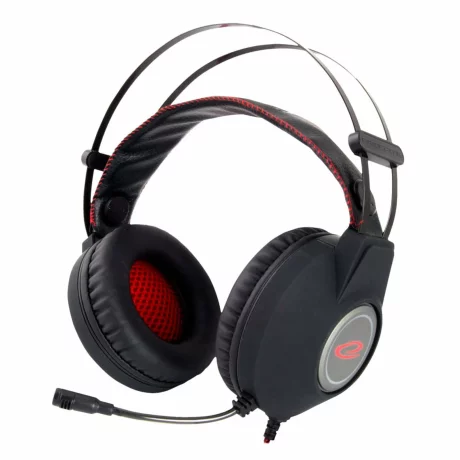 Casti gaming cu microfon Esperanza Nightcrawler, EGH440, stereo, 2m, Negru