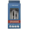 Casti stereo cu microfon Esperanza, EH191KB, Negru/Albastru