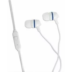 Casti stereo cu microfon Esperanza, EH191WB, Alb/Albastru
