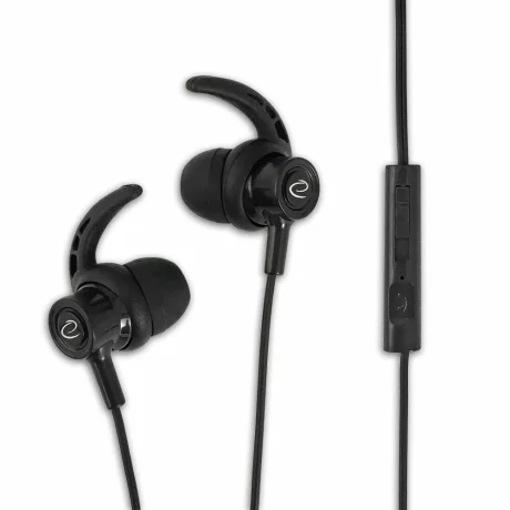 Casti stereo cu microfon Esperanza, EH192K, Negru/Gri