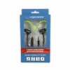 Casti stereo cu microfon Esperanza EH197KG, Negru/Verde