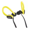 Casti stereo cu microfon Esperanza EH197KY, Negru/Galben