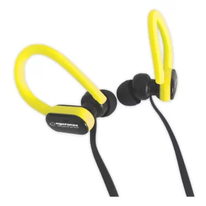 Casti stereo cu microfon Esperanza EH197KY, Negru/Galben