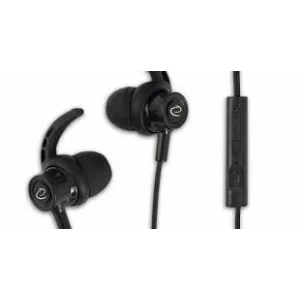 Casti stereo cu microfon Esperanza, EH199K, control volum, Negru