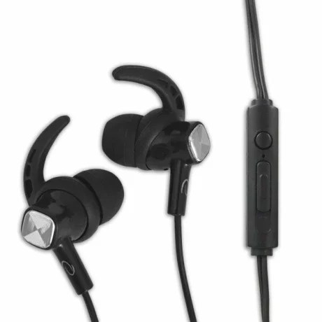 Casti stereo cu microfon Esperanza, EH200K, control volum, Negru