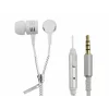 Casti stereo cu microfon Esperanza Zipper, EH161W, Alb
