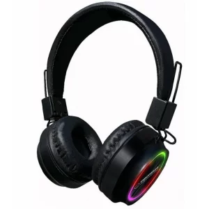 Casti stereo wireless Esperanza Calypso, EH219, Bluetooth, RGB, Negru