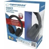 Casti stereo wireless Esperanza Dance, EH213K, Bluetooth, Negru
