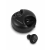 Casti True Wireless cu microfon Esperanza Aries, EH228K, Bluetooth, Touch control, Negru