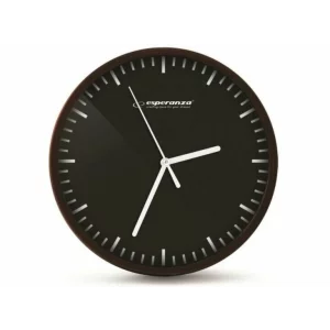 Ceas de perete Esperanza Budapesta, EHC010K, Negru