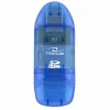 Cititor de card Esperanza Titanium, TA101B, SDHC, Usb 2.0, Albastru