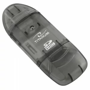 Cititor de card Esperanza Titanium, TA101K, SDHC, Usb 2.0, Negru