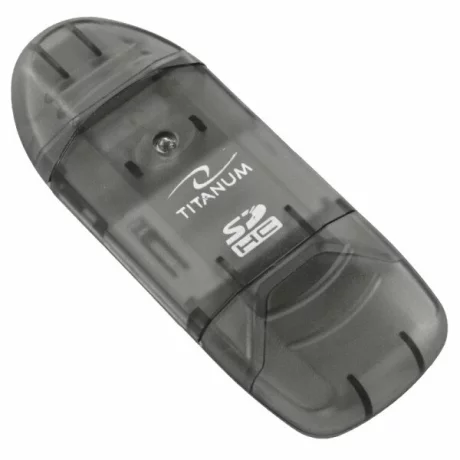 Cititor de card Esperanza Titanium, TA101K, SDHC, Usb 2.0, Negru