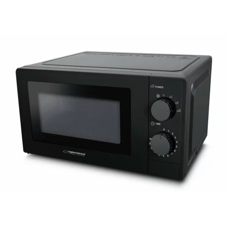 Cuptor cu microunde Esperanza Estofado, EKO0011K, 1100W, 20l, Negru