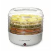 Deshidrator pentru alimente Esperanza Chapignons, EKD001, 125W, 5 tavi, Alb