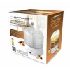 Deshidrator pentru alimente Esperanza Chapignons, EKD001, 125W, 5 tavi, Alb