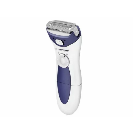 Epilator dama Esperanza Aruba, EBG003B, Alb/Albastru