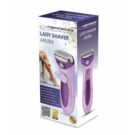 Epilator dama Esperanza Aruba, EBG003V, Violet