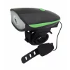 Far bicicleta cu sonerie Esperanza Alfrad, EOT023, Negru