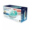 Fier de calcat Esperanza Silk, EHI005, 2200W, Alb/Turcoaz