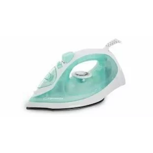 Fier de calcat Esperanza Silk, EHI005, 2200W, Alb/Turcoaz