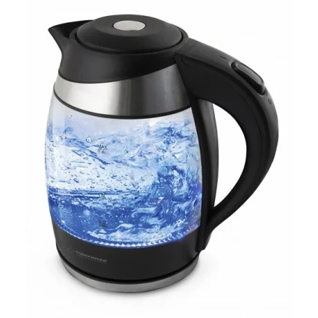 Fierbator electric Esperanza Gulfoss, EKK009, 2200W, 1.8l, Negru