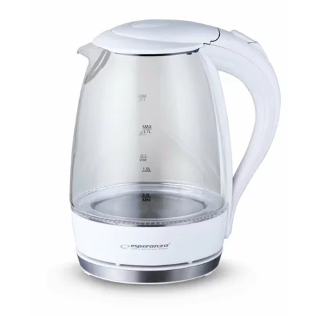 Fierbator electric Esperanza Salto Angel, EKK011W, 2200W, 1.7l, Alb