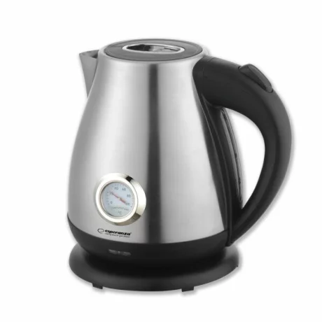 Fierbator electric Esperanza Thames, EKK029, cu termometru, 2200W, 1.7l,Inox